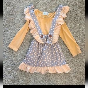 Girls pinafore skirt/dress